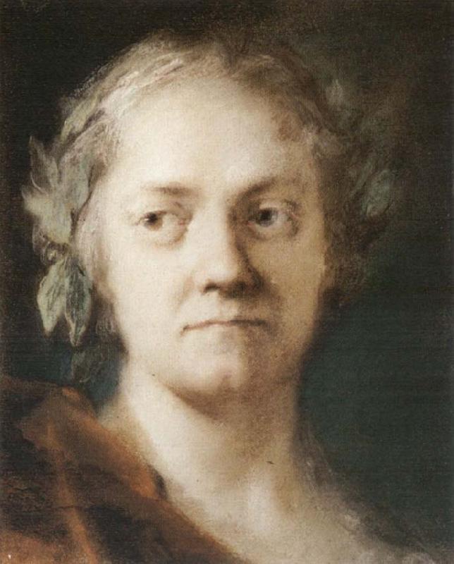 Rosalba carriera Self-Portrait oil painting picture